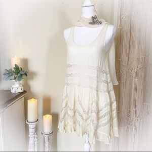 NWT Free People Voile & Lace Trapeze Slip/Dress/Tunic